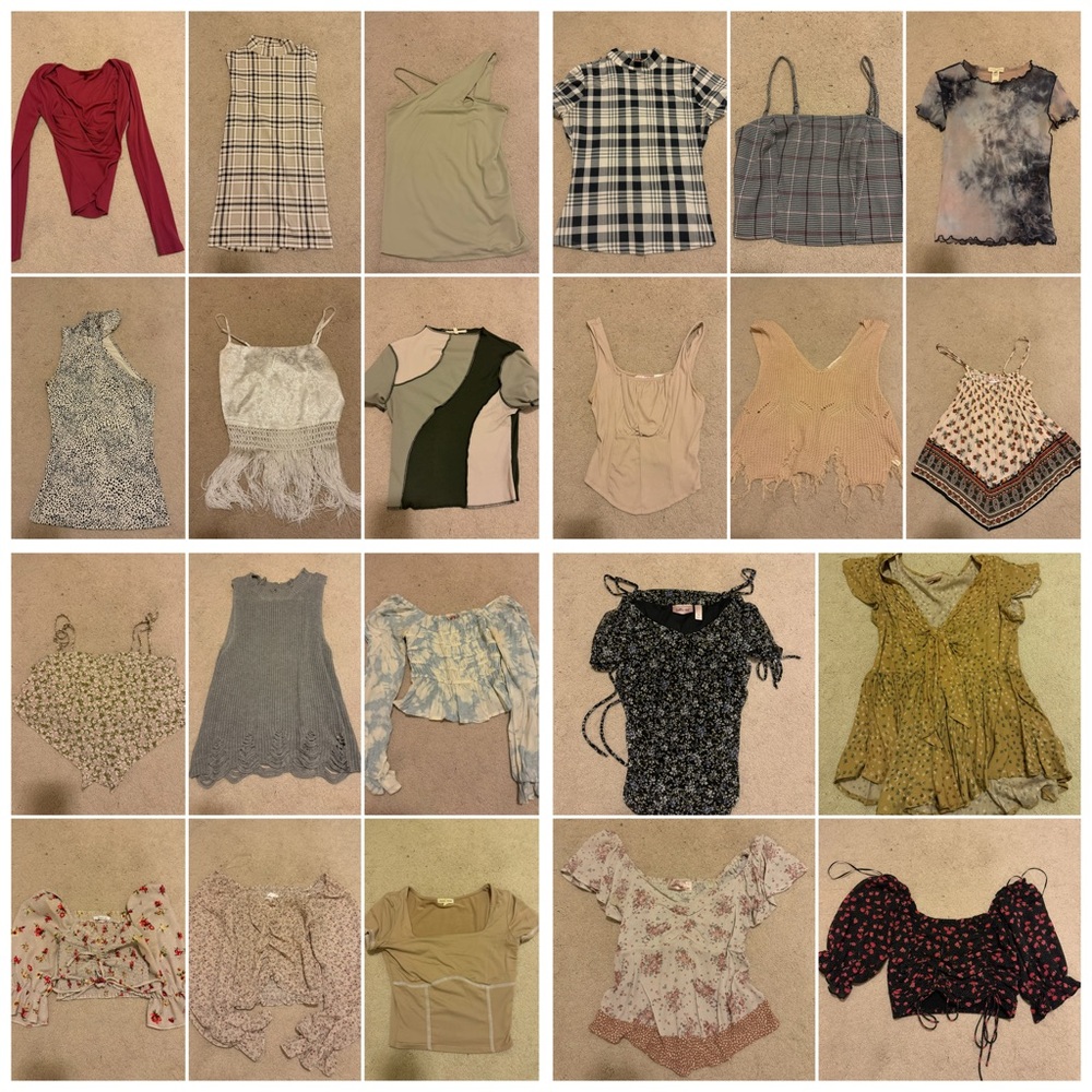 Lot of Size XS & Small Tops